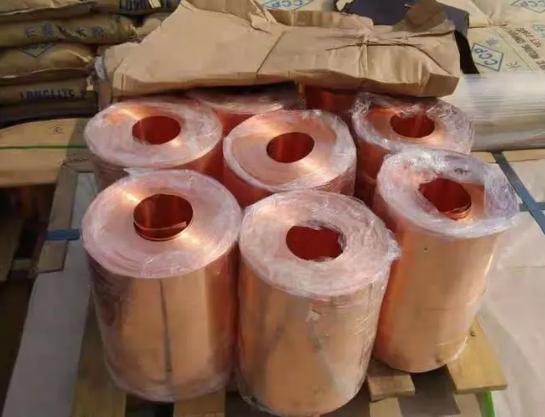 批發T2高精度紫銅箔 現貨庫存 0.05 0.03